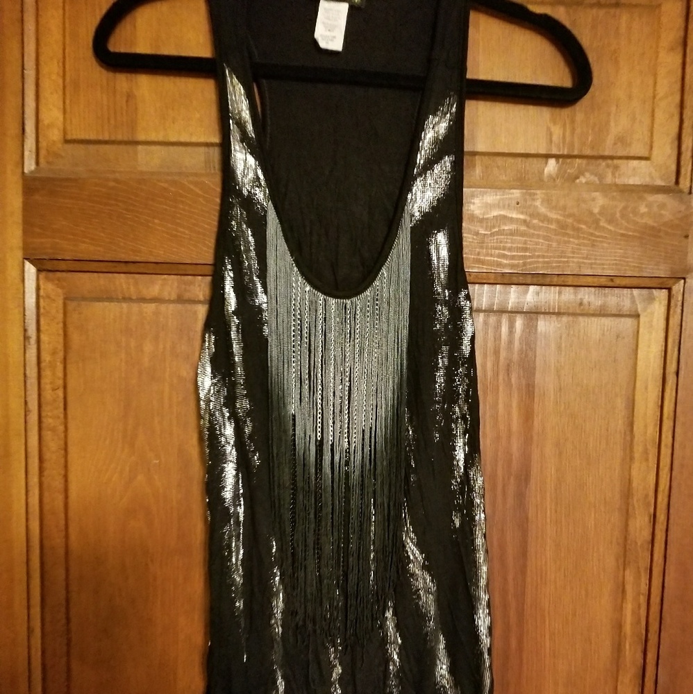 Fringe tank top